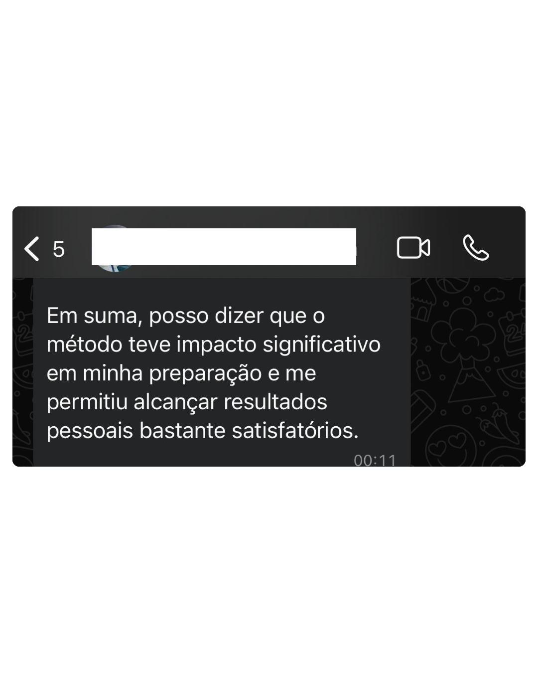 Depoimento Aluno Cesar